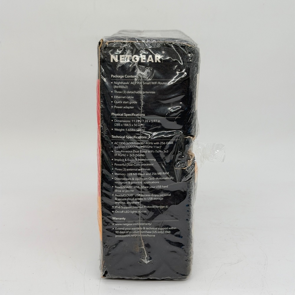 Netgear Nighthawk AC1900 Smart WiFi Router R6900 Dual Band Gaming Streaming - Picture 2 of 7